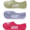 Vans Wm Classic Assorted Canoodle 6 5-10 3Pk - Sokken - Winter Pear