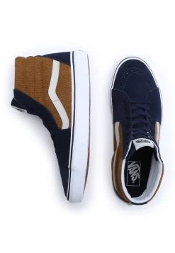 Vans Sk-Hi - Sneakers Hoog - Blue Brown 8 Vans Sk-Hi - Sneakers Hoog - Blue Brown -Kleding Verkoop 06e92a3972c74ee49b5b68087a040365