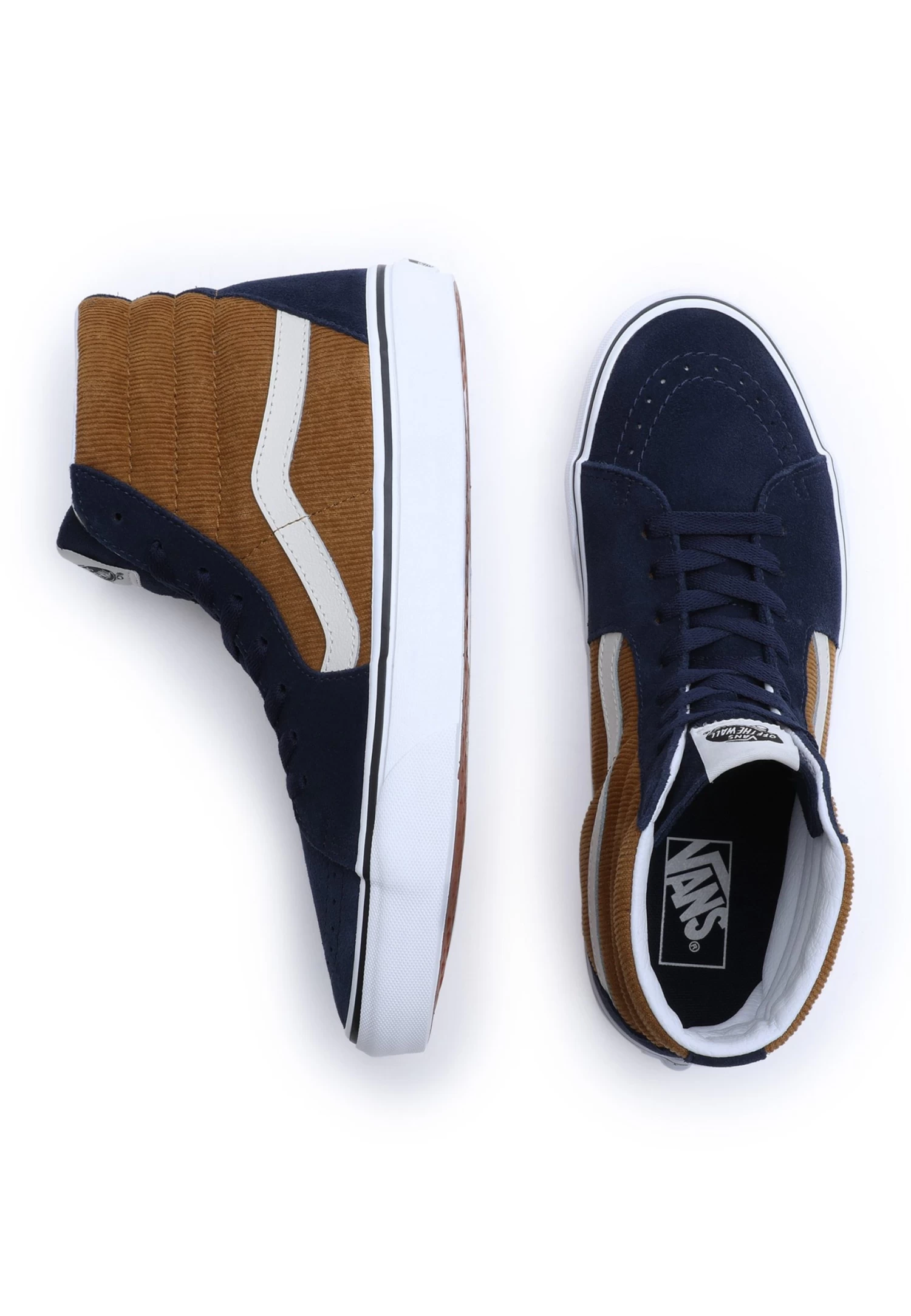 Vans Sk-Hi - Sneakers Hoog - Blue Brown 3 Vans Sk-Hi - Sneakers Hoog - Blue Brown - Afbeelding 3
