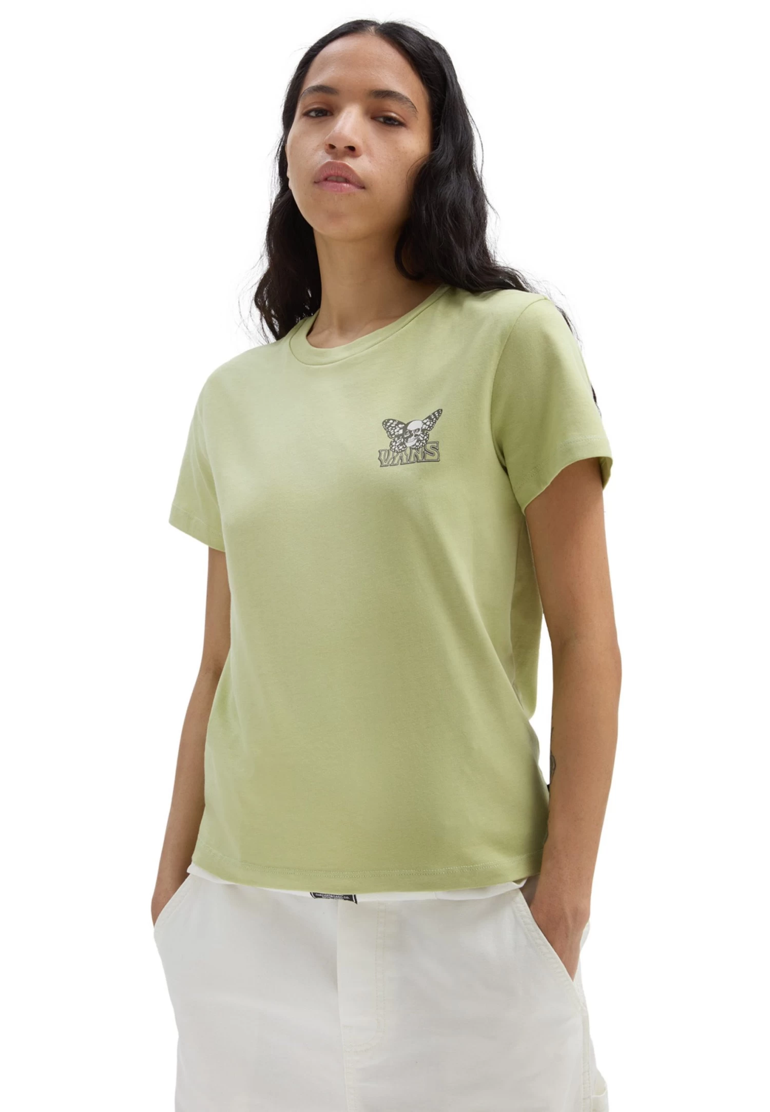 Vans Skullfly Crew - T-Shirt Print - Winter Pear 2 Vans Skullfly Crew - T-Shirt Print - Winter Pear - Afbeelding 2