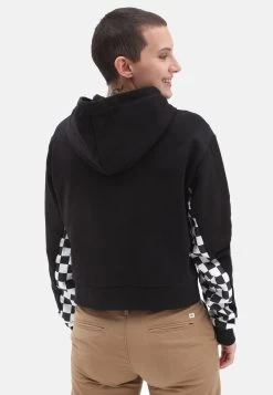 Vans Boom Boom Check It- Hoodie - Black -Kleding Verkoop 07c6f4a9ffff429996865c3bbee10bbb