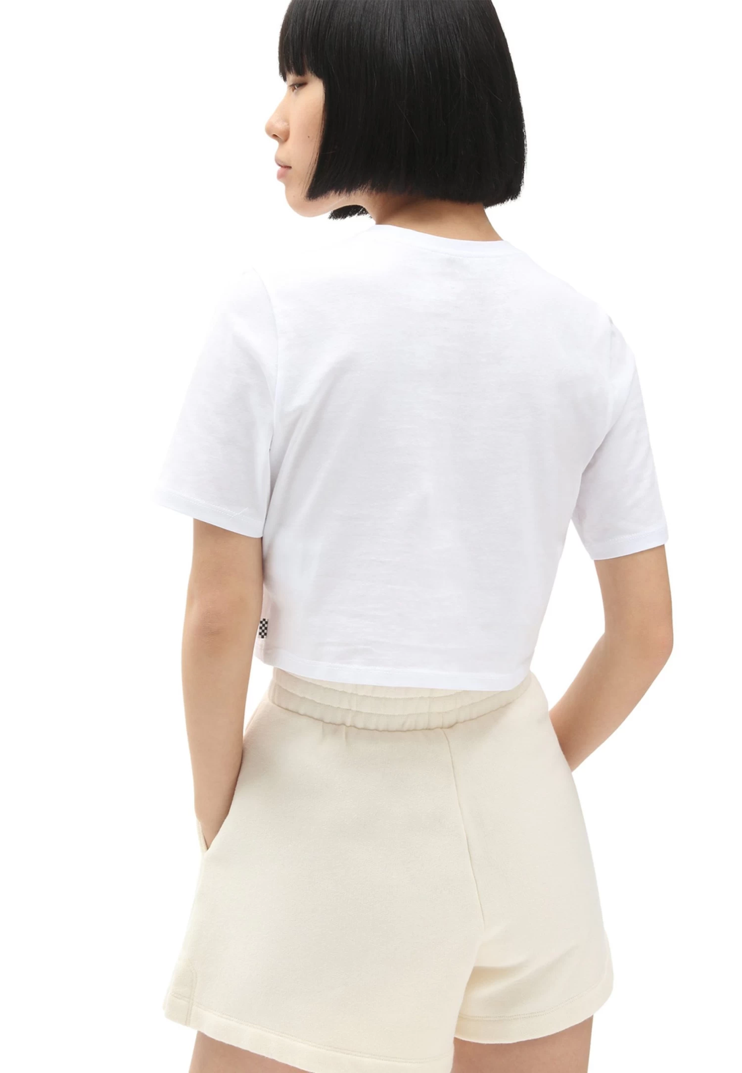 Vans Wm Flying V - T-Shirt Basic - White 3 Vans Wm Flying V - T-Shirt Basic - White - Afbeelding 3