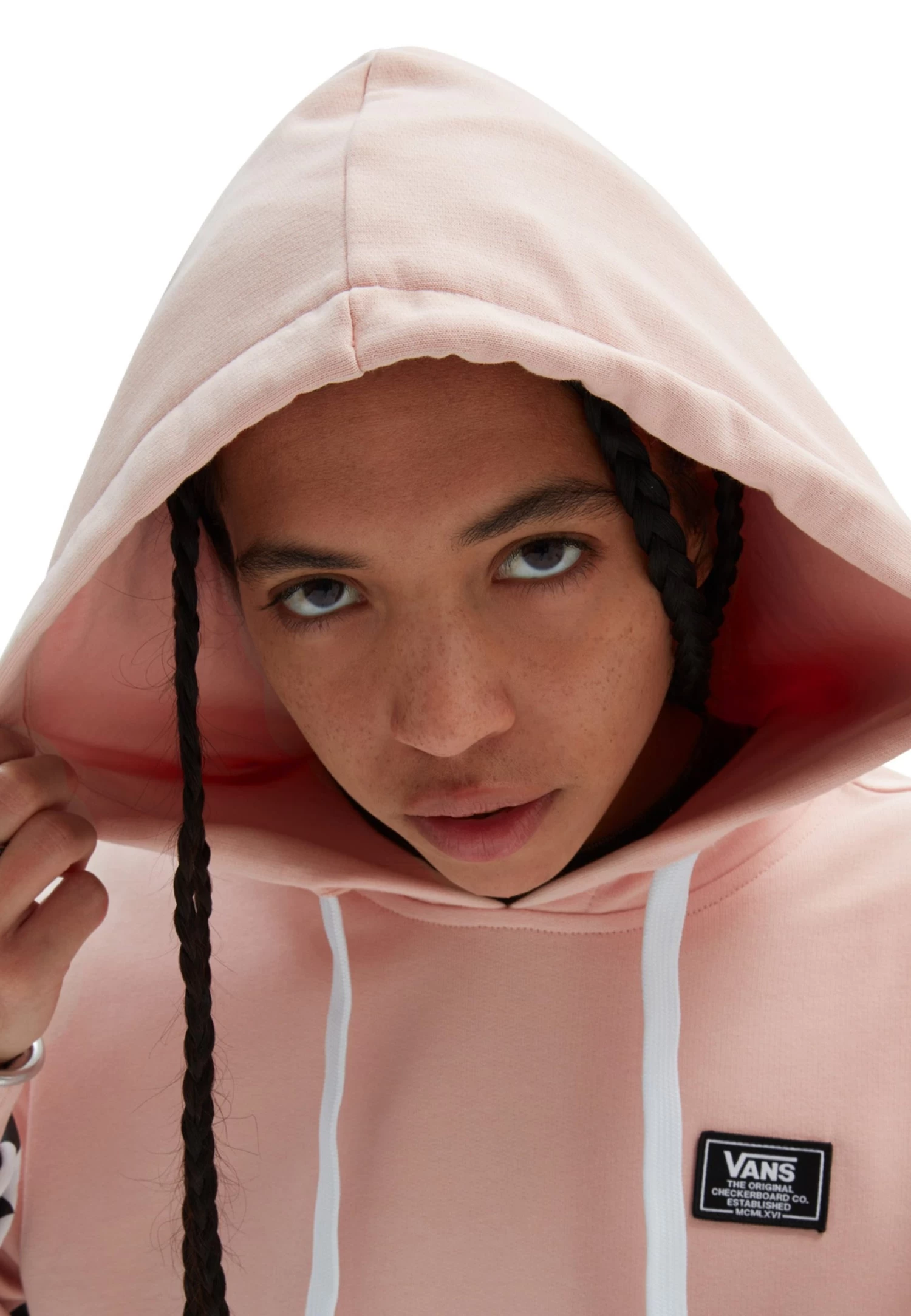 Vans Boom Boom Check It- Hoodie - Rose Smoke 3 Vans Boom Boom Check It- Hoodie - Rose Smoke - Afbeelding 3