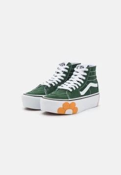 Vans Sk8 Tapered Stackform - Sneakers Hoog - Green/Multi-Coloured -Kleding Verkoop 100bf1df70024145be624a7951b539a0