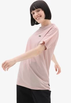 Vans Left Chest Logo - T-Shirt Basic - Medium Pink