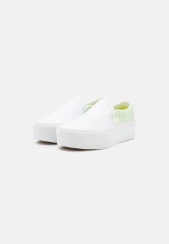 Vans Classic Stackform - Instappers - Green/True White 8 Vans Classic Stackform - Instappers - Green/True White -Kleding Verkoop 145b1bd27431415fbda241d858e940b2
