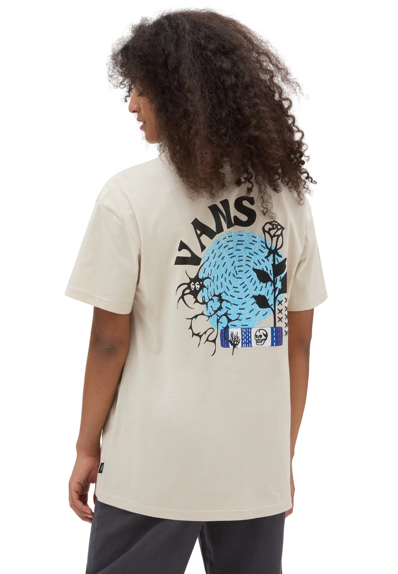 Vans Rose Os- T-Shirt Print - Light Beige 3 Vans Rose Os- T-Shirt Print - Light Beige - Afbeelding 3