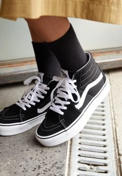 Vans Ua Sk8-Hi Platform 2.0 - Sneakers Hoog - Black/True White -Kleding Verkoop 19fd44f3053742fd81516b6f65801f1f