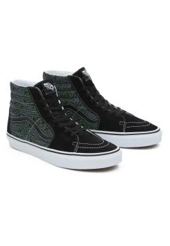 Vans Sk-Hi - Sneakers Hoog - Black Purple -Kleding Verkoop 1d6aae83a8764cd1883394dfefe6fe02