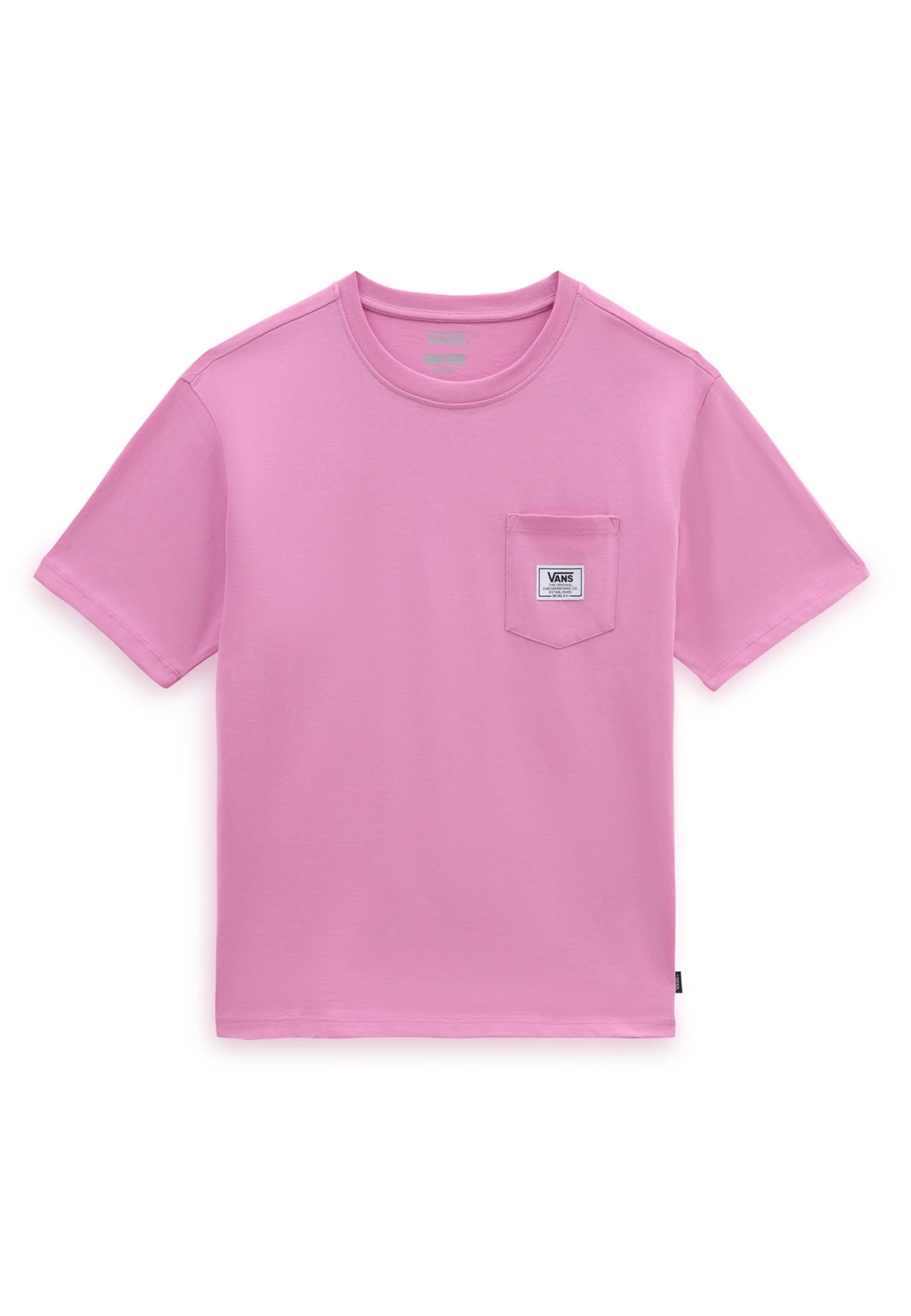 Vans Wm Classic - T-Shirt Basic - Medium Pink 4 Vans Wm Classic - T-Shirt Basic - Medium Pink - Afbeelding 4