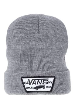 Vans Mn Milford Beanie - Muts - Heather Grey -Kleding Verkoop 25983ac65b074e0fb6e971172bd346af