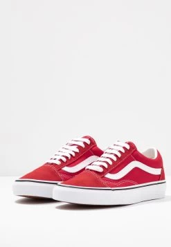 Vans Old Skool - Sneakers Laag - Racing Red/True White -Kleding Verkoop 28309ed3da2f43b1bca642914076bd59