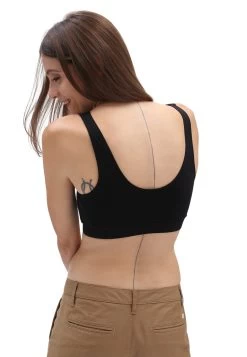 Vans Wm Flying V Bralette - Top - Black -Kleding Verkoop 2d02a45a20cc4fc7962e9598d0e954de