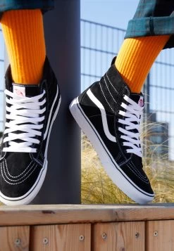 Vans Sk8 Mte Unisex - Sneakers Hoog - Black/True White -Kleding Verkoop 2f43d3a141c2450bb151769eb09da377