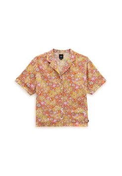 Vans Resort Floral Ss - Overhemdblouse - Medium Orange -Kleding Verkoop 3646780af6844c29969a738a712f7114