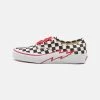 Vans Authentic Bolt Unisex - Sneakers Laag - Black/White/Red