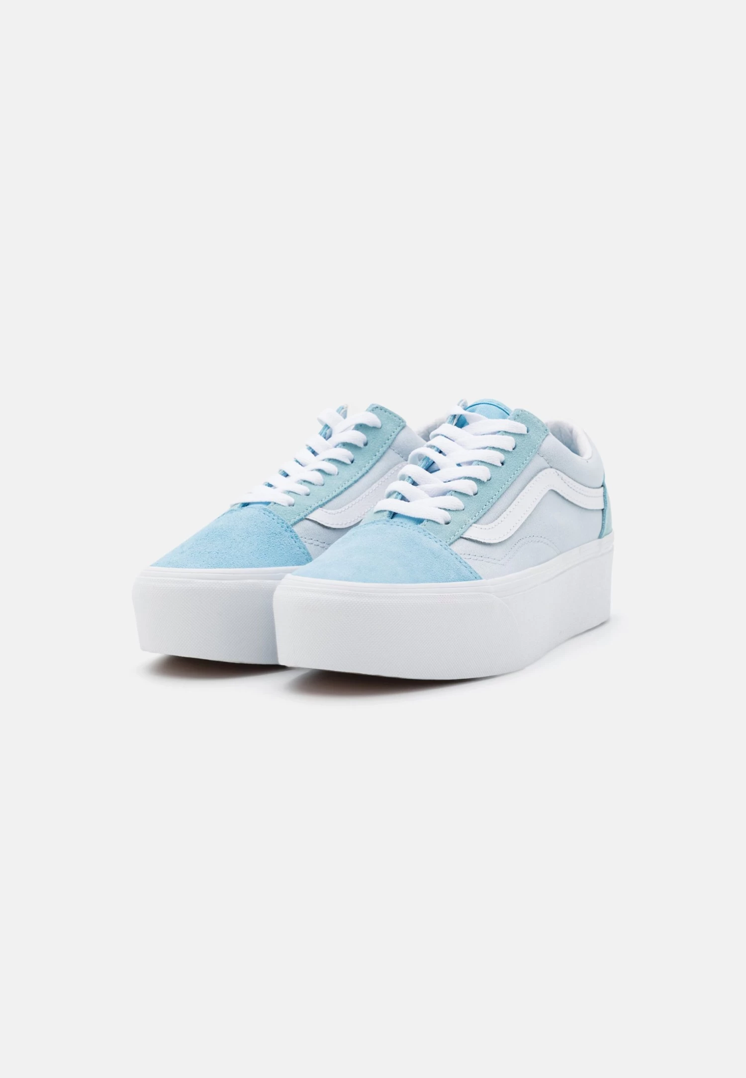 Vans Old Skool Stackform - Sneakers Laag - Color Block Blue 3 Vans Old Skool Stackform - Sneakers Laag - Color Block Blue - Afbeelding 3