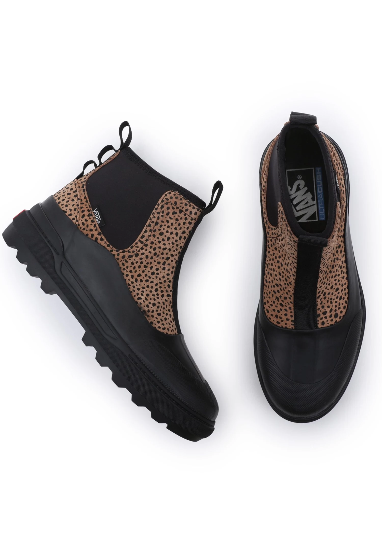 Vans Ua Colfax- Enkellaarsjes Met Plateauzool - Medium Brown 4 Vans Ua Colfax- Enkellaarsjes Met Plateauzool - Medium Brown - Afbeelding 4