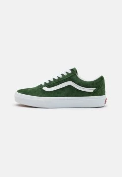 Vans Old Skool Unisex - Sneakers Laag - Darkgreen/White