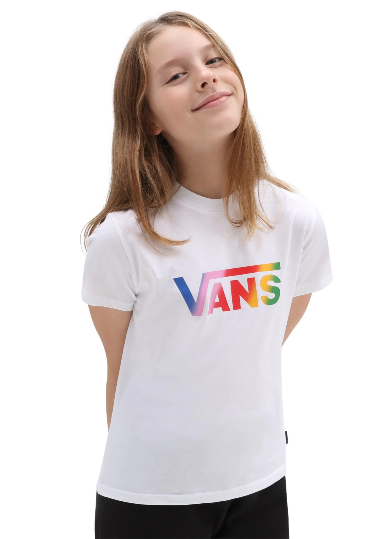 Vans Gr Flying V Crew- T-Shirt Print - White 1 Vans Gr Flying V Crew- T-Shirt Print - White