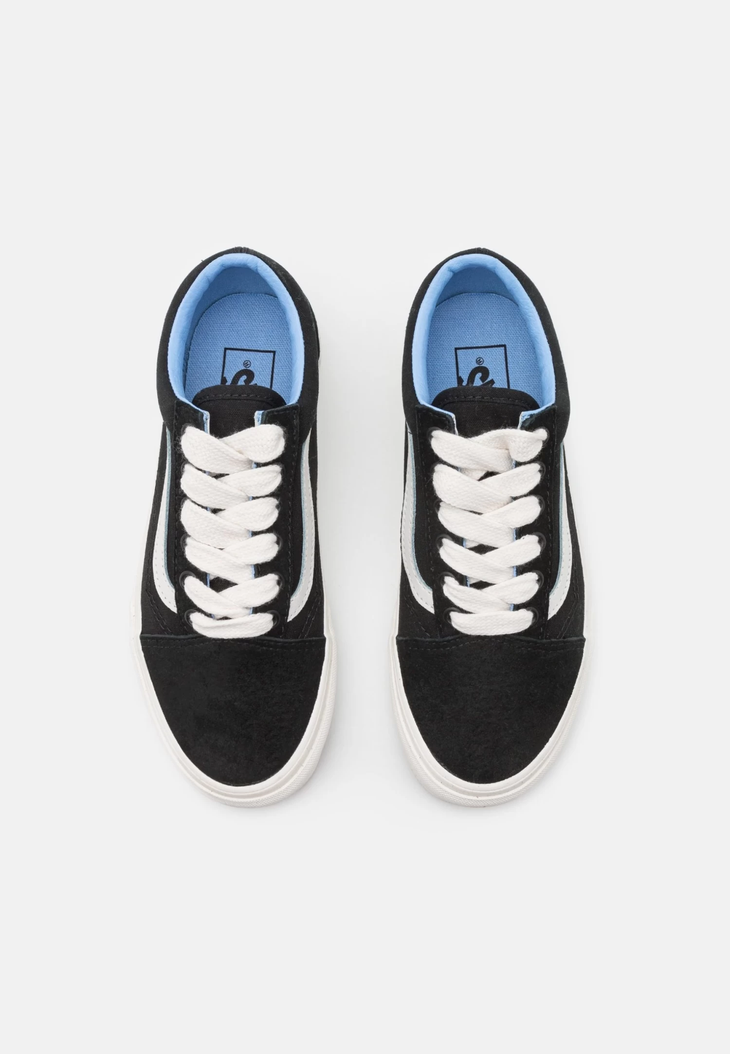 Vans Old Skool Unisex - Sneakers Laag - Black/Light Blue 4 Vans Old Skool Unisex - Sneakers Laag - Black/Light Blue - Afbeelding 4