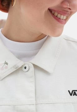 Vans Book It Micro Ditsy - Lichte Jas - White -Kleding Verkoop 54515b13eba74de493286e44e0124cab