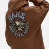 Vans SkullyflyOs- Hoodie - Sepia