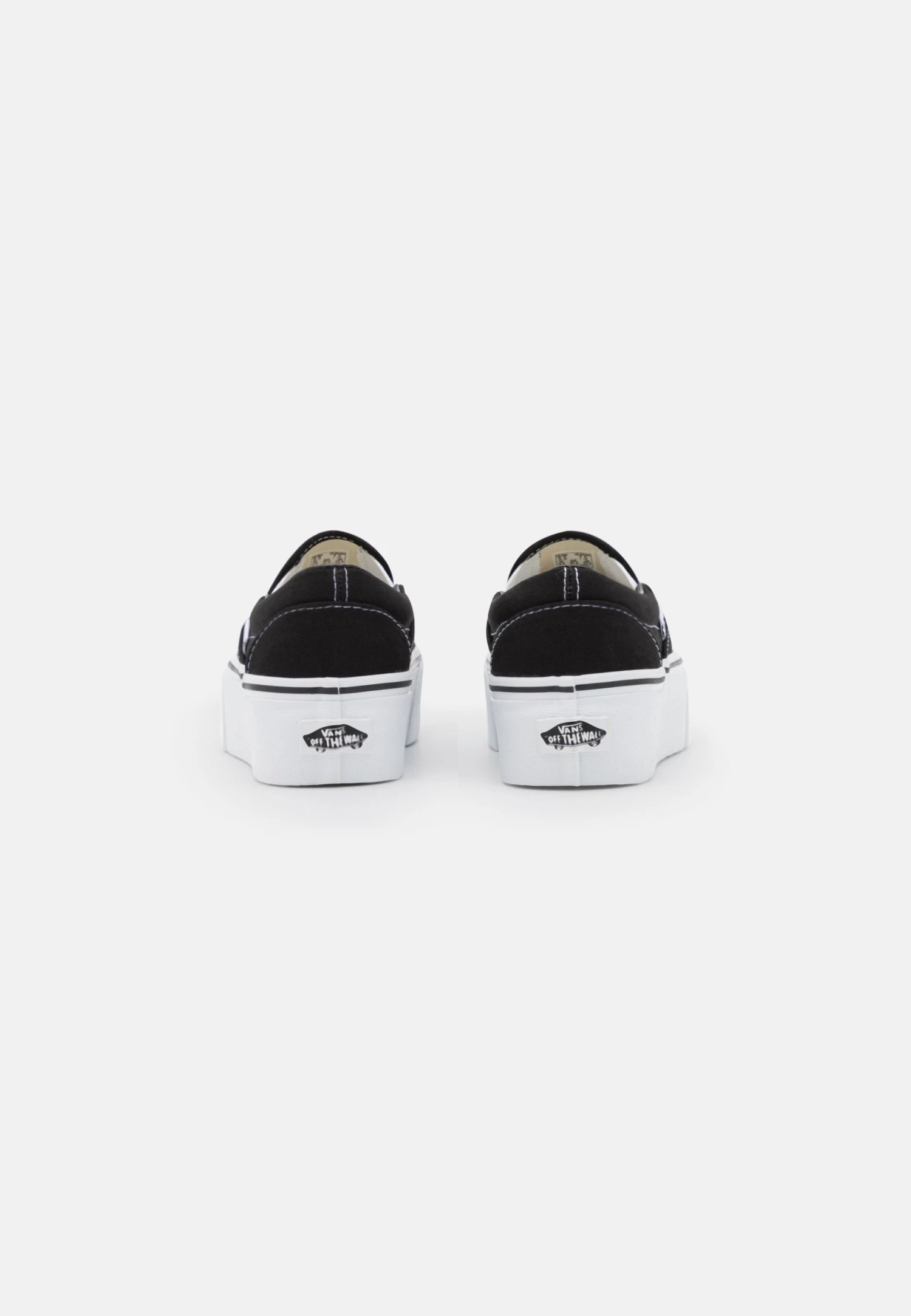 Vans Classic Stackform - Instappers - Black/True White 4 Vans Classic Stackform - Instappers - Black/True White - Afbeelding 4