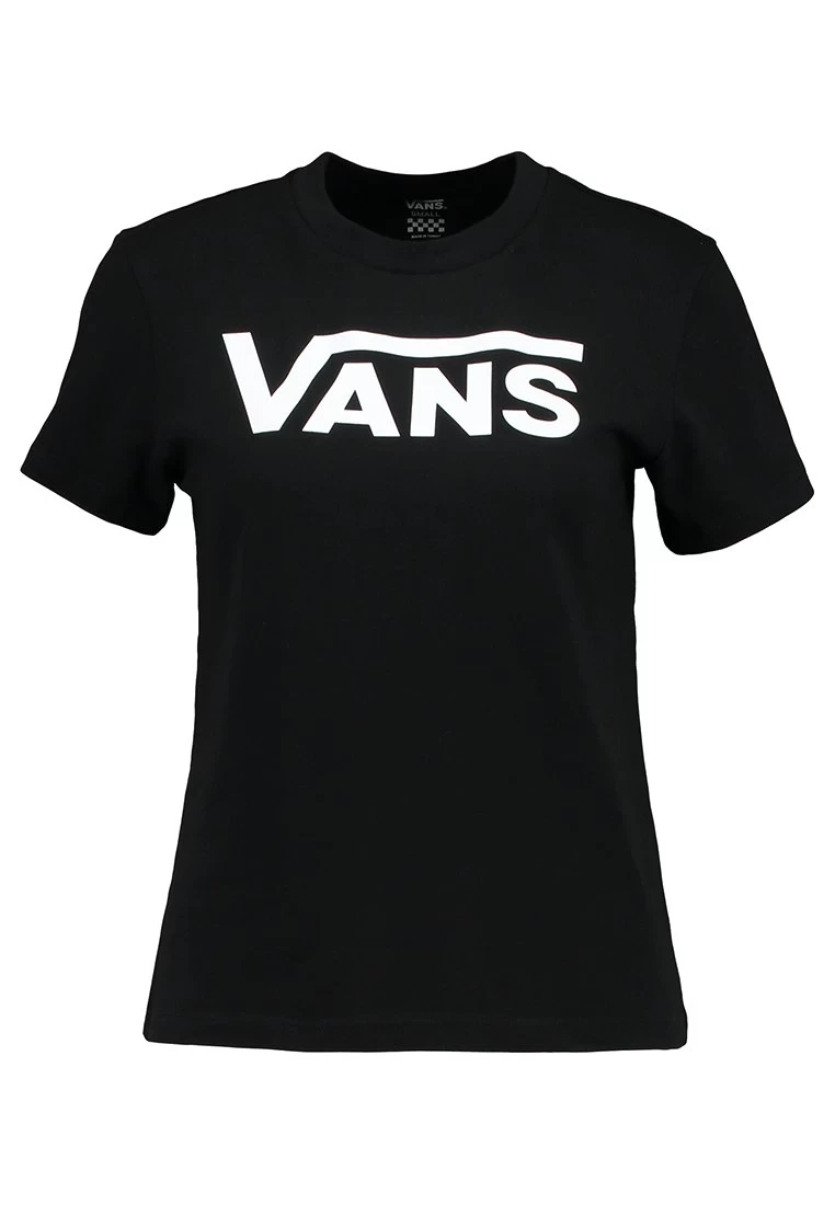 Vans Flying V Crew- T-Shirt Print - Black 4 Vans Flying V Crew- T-Shirt Print - Black - Afbeelding 4