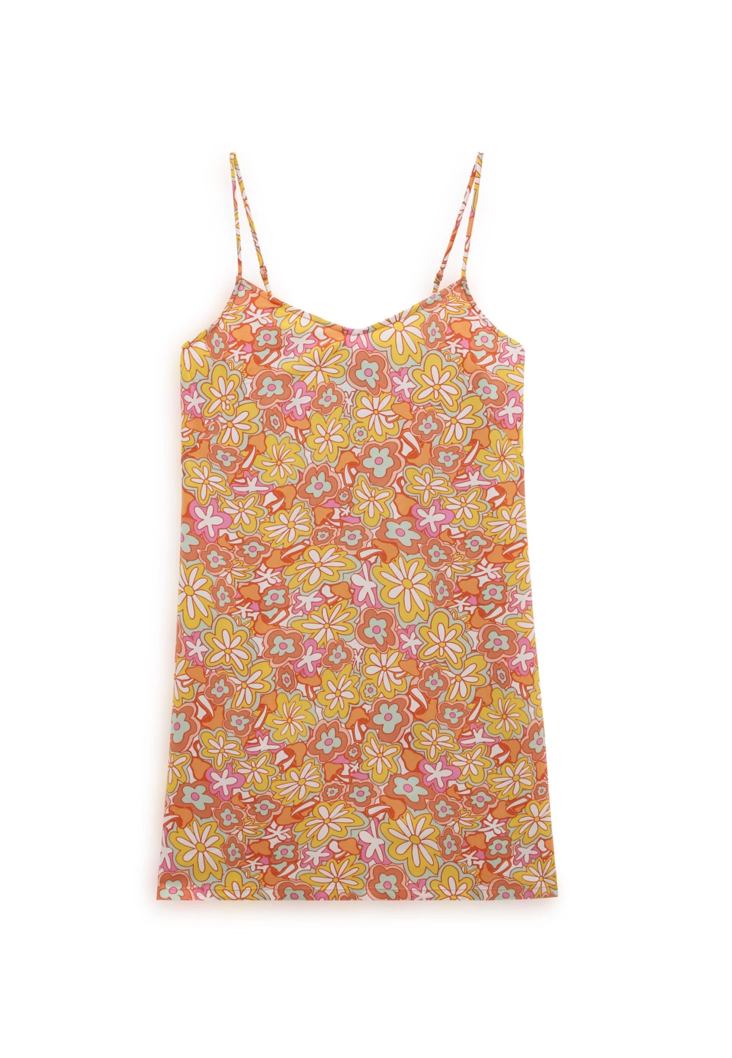 Vans Resort Floral - Jurk - Medium Orange 4 Vans Resort Floral - Jurk - Medium Orange - Afbeelding 4