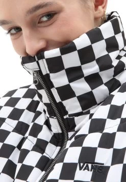 Vans Foundry Print Puff Mte - Jas - Black -Kleding Verkoop 618ea82454b14cb58c483e4ea0f06fef