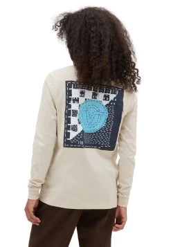 Vans Sashi Os Ls- Longsleeve - Light Beige -Kleding Verkoop 641181c7f4c840bcb23393d44b7be162