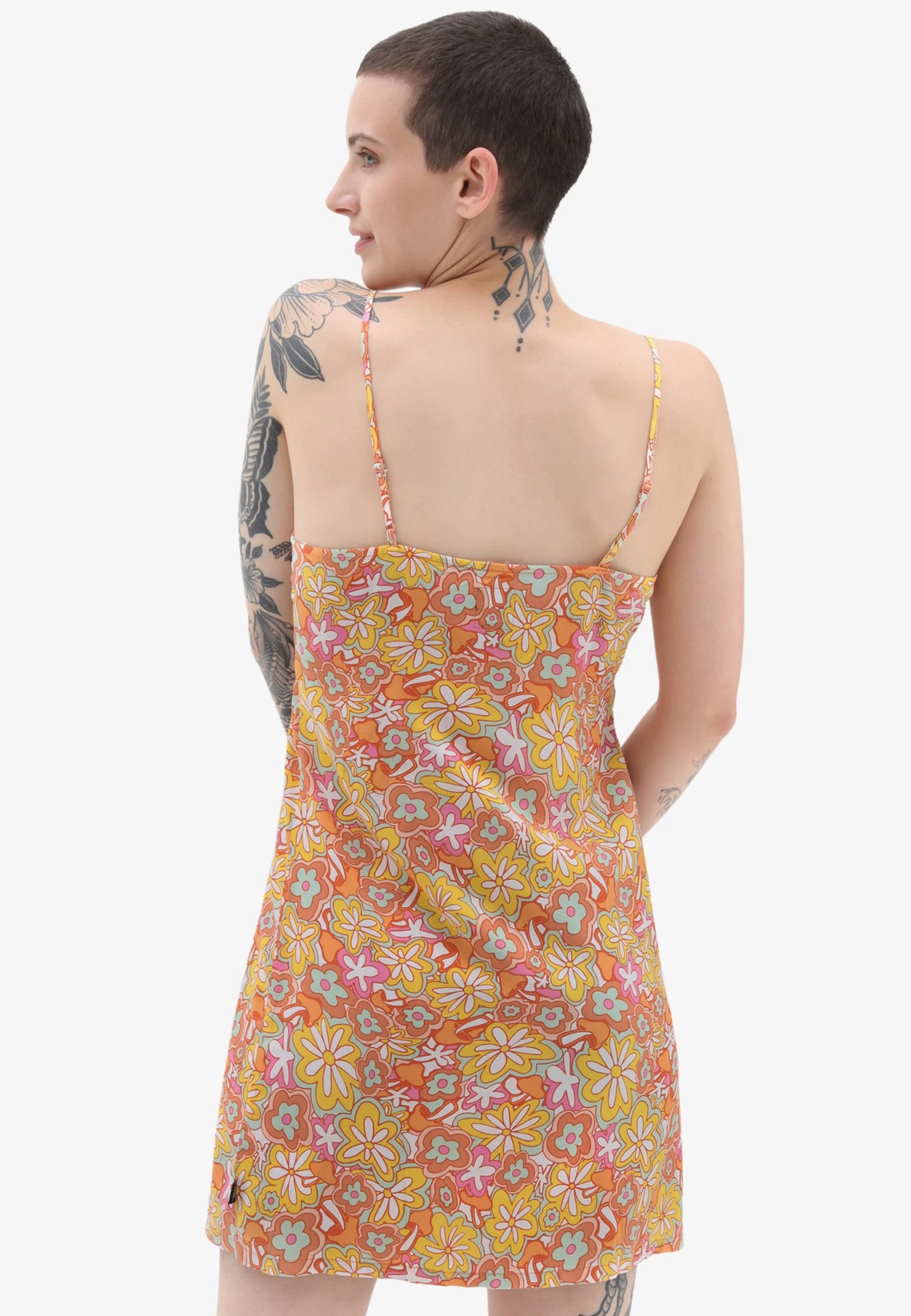 Vans Resort Floral - Jurk - Medium Orange 2 Vans Resort Floral - Jurk - Medium Orange - Afbeelding 2