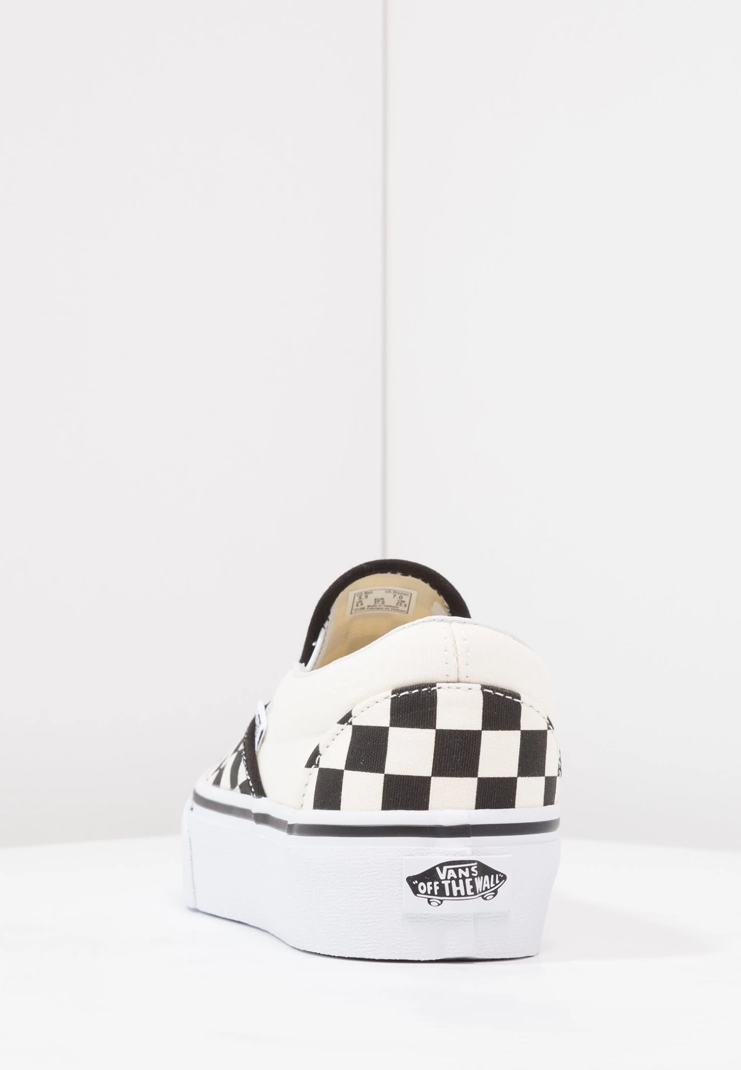 Vans Ua Classic Slip-On Platform - Instappers - Black/White 7 Vans Ua Classic Slip-On Platform - Instappers - Black/White - Afbeelding 7