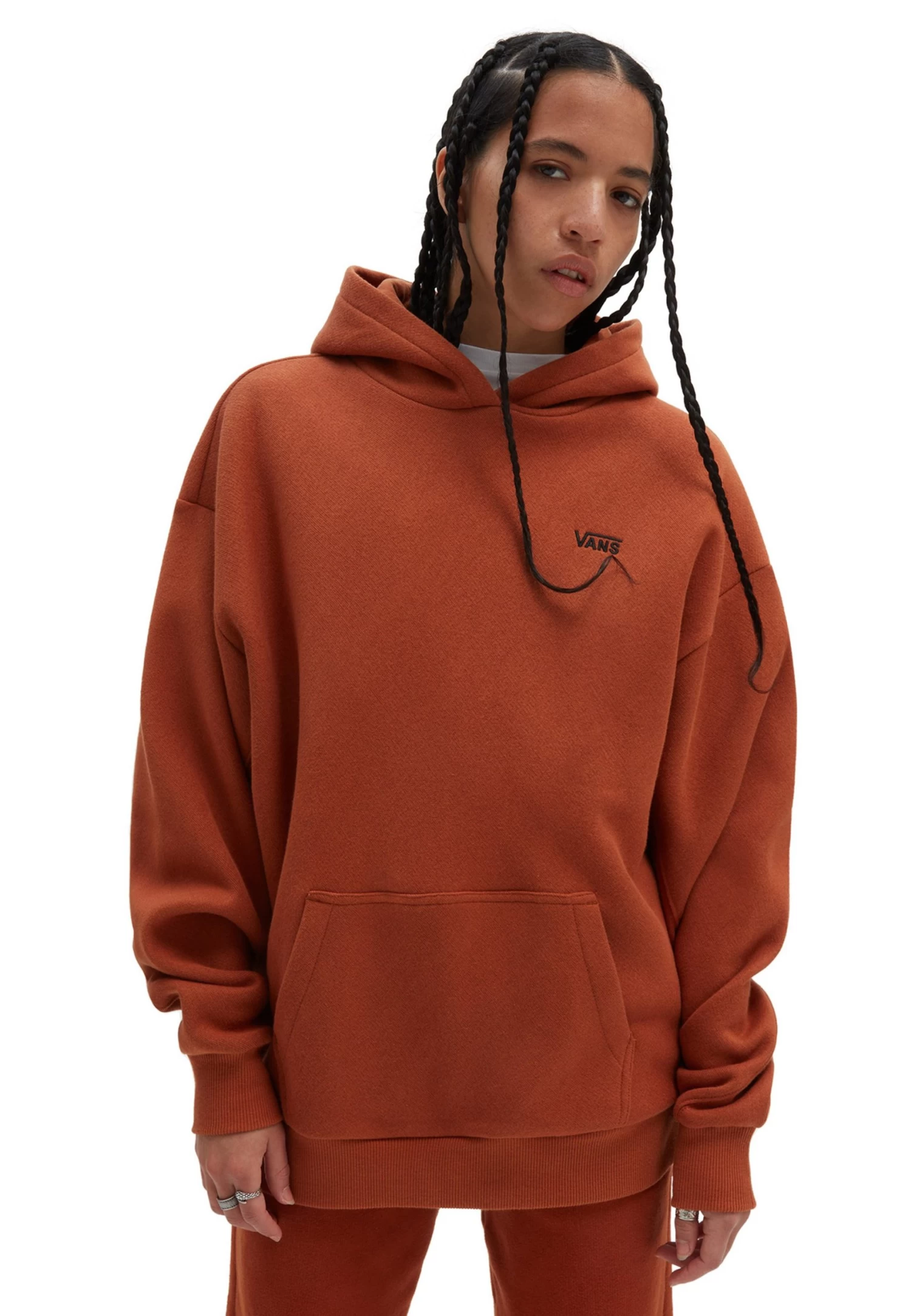 Vans Comfycush Ls- Hoodie - Ginger Bread 1 Vans Comfycush Ls- Hoodie - Ginger Bread