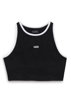 Vans Longline Racerback Bralette - Top - Black -Kleding Verkoop 741bc5f7527a4cf0b6b2e02c873016fe