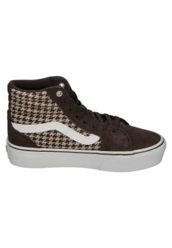 Vans Filmore Hi Platform Plaid - Sneakers Hoog - Plaid Mix Brown White -Kleding Verkoop 78341c0e14964968bc3a00600d336310