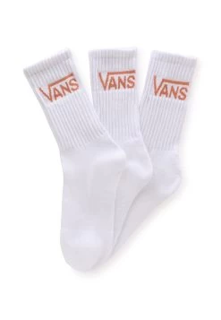 Vans Wm Classic Crew Wmns 3Pk - Sokken - White