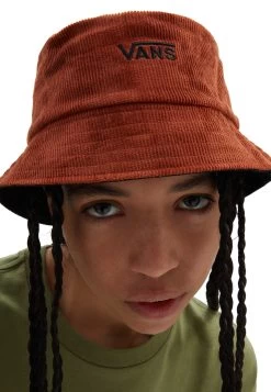 Vans Dusk Downer Check Bucket - Hoed - Ginger Bread