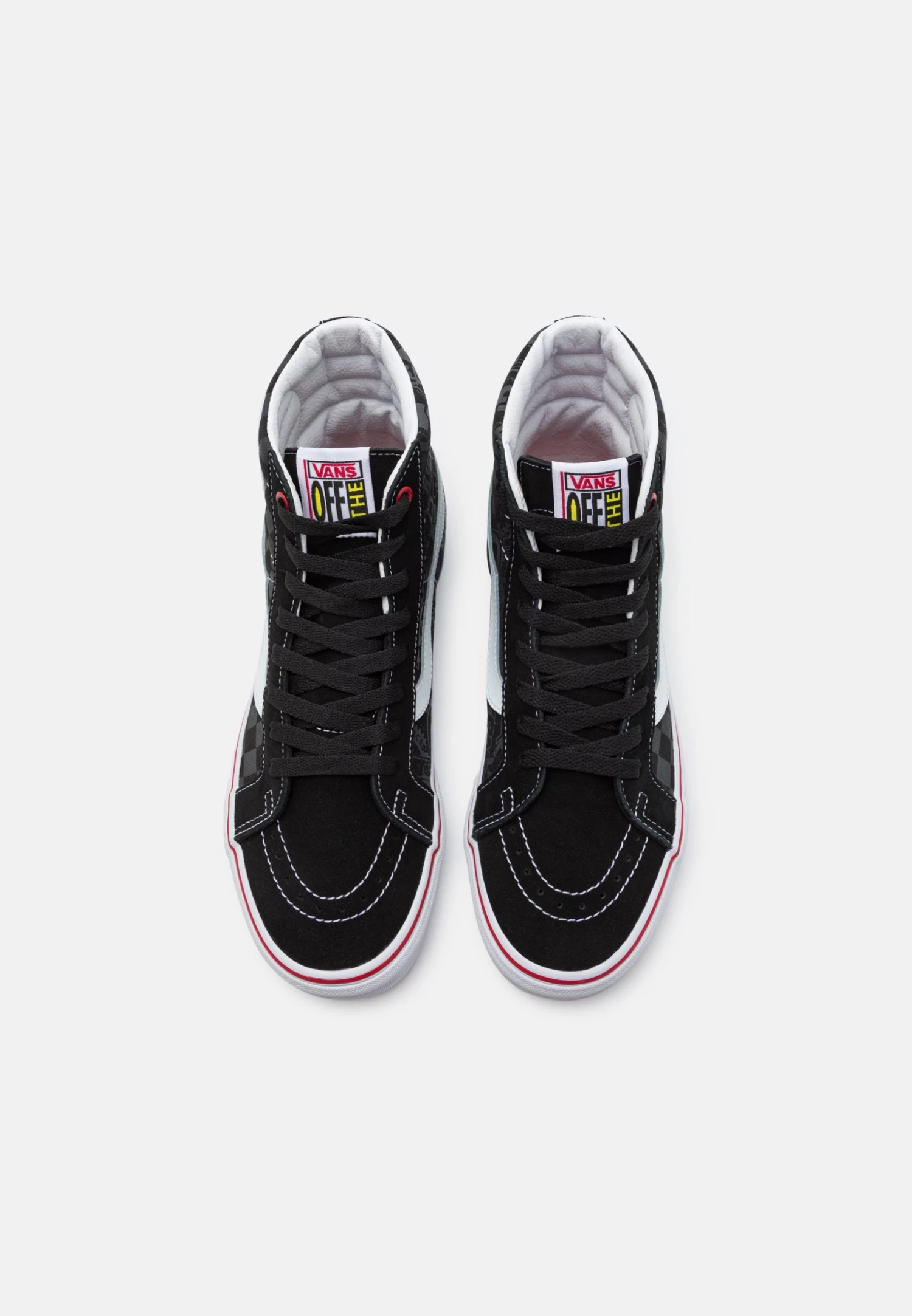 Vans Ua Sk8-Hi Reissue Our Legends Unisex - Sneakers Hoog - Dyno Black/Red 4 Vans Ua Sk8-Hi Reissue Our Legends Unisex - Sneakers Hoog - Dyno Black/Red - Afbeelding 4