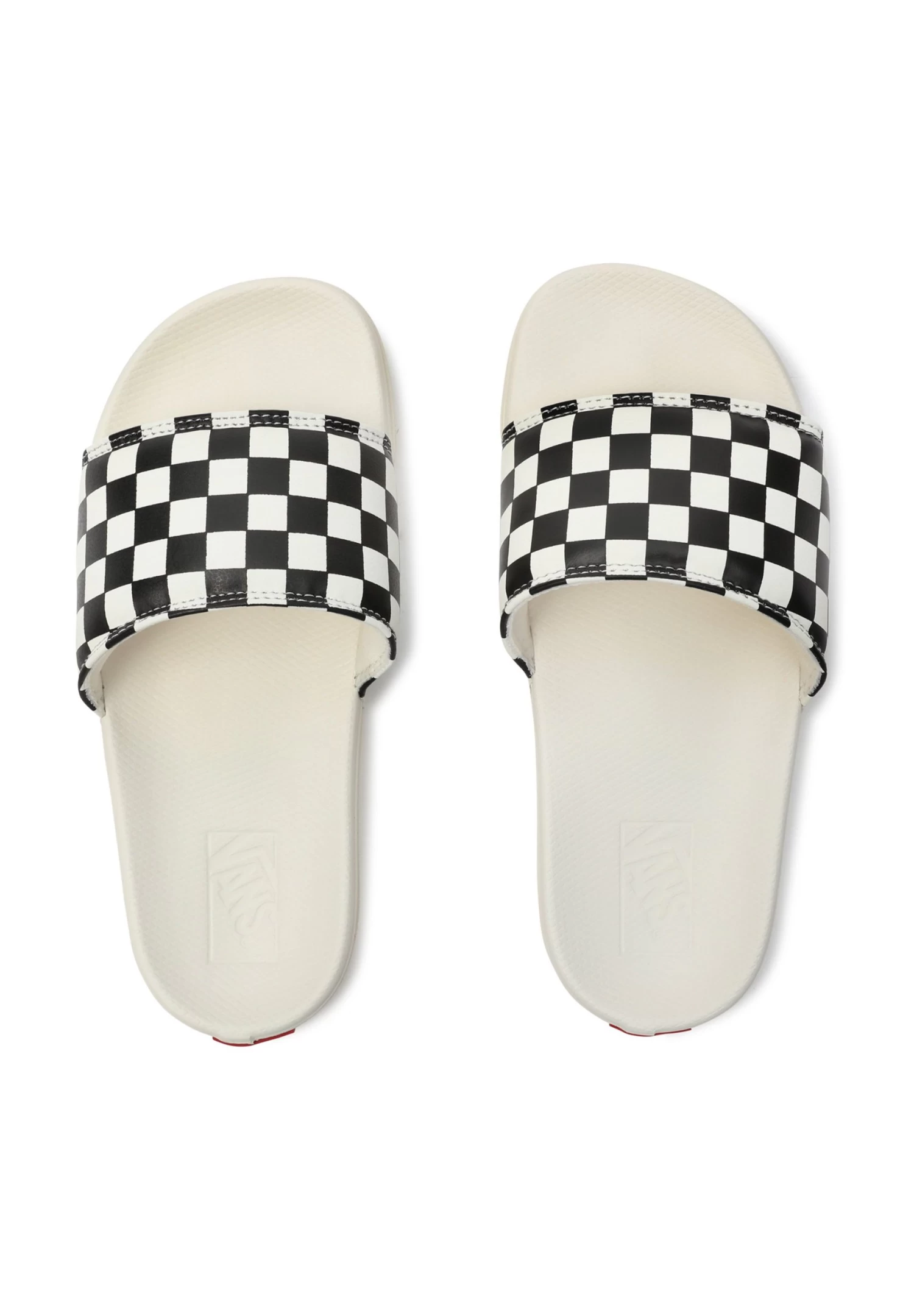 Vans Wm La Costa Slide-On - Muiltjes - Checkerboard Black/Mars 3 Vans Wm La Costa Slide-On - Muiltjes - Checkerboard Black/Mars - Afbeelding 3