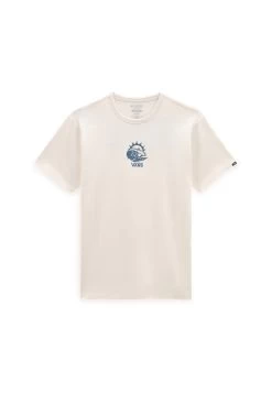 Vans Wave Ss Tee - T-Shirt Print - Natural -Kleding Verkoop 80d1591275374043b32845ad4ca4a9fb