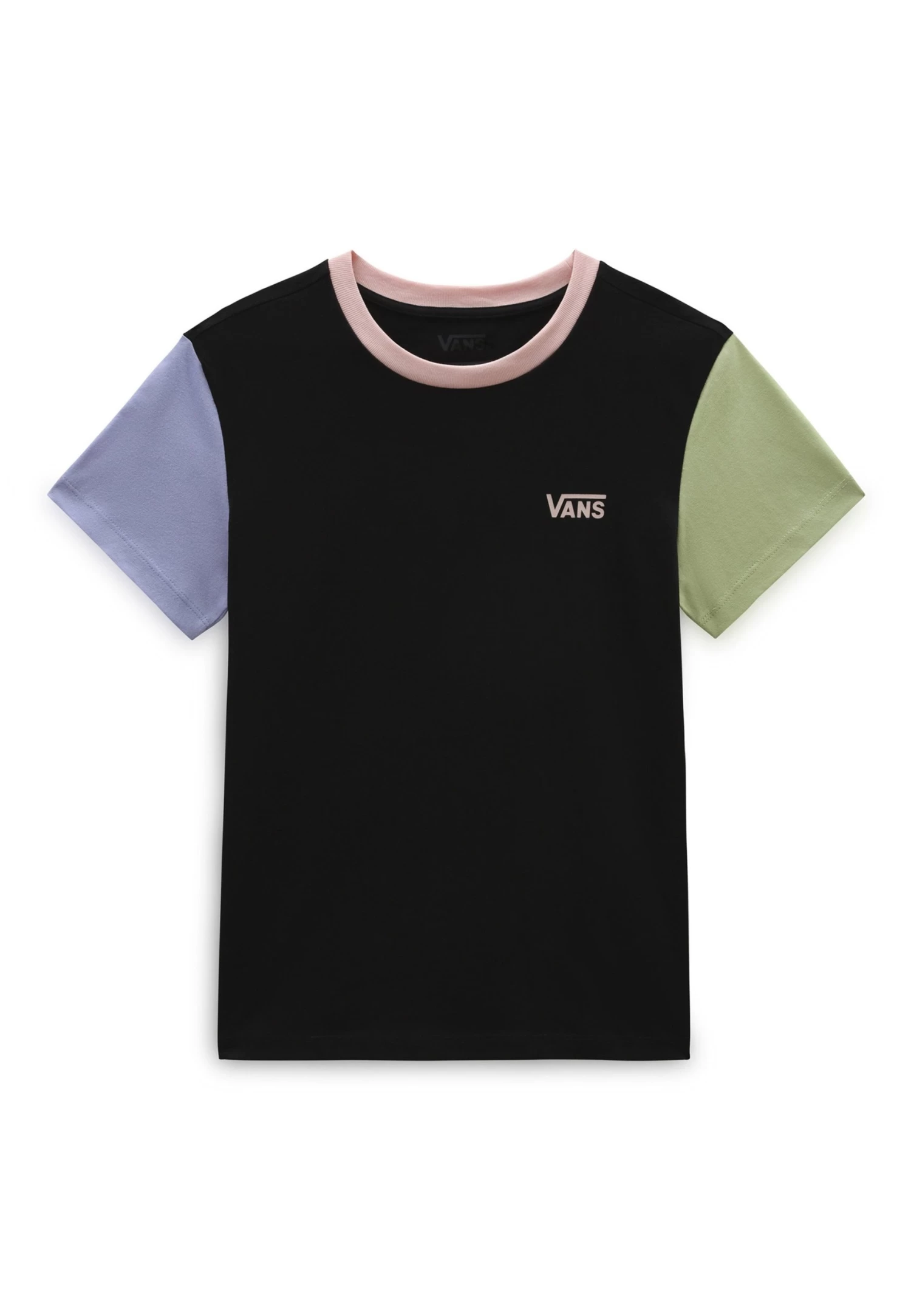 Vans Colorblock Crew - T-Shirt Print - Black Winter Pear 3 Vans Colorblock Crew - T-Shirt Print - Black Winter Pear - Afbeelding 3