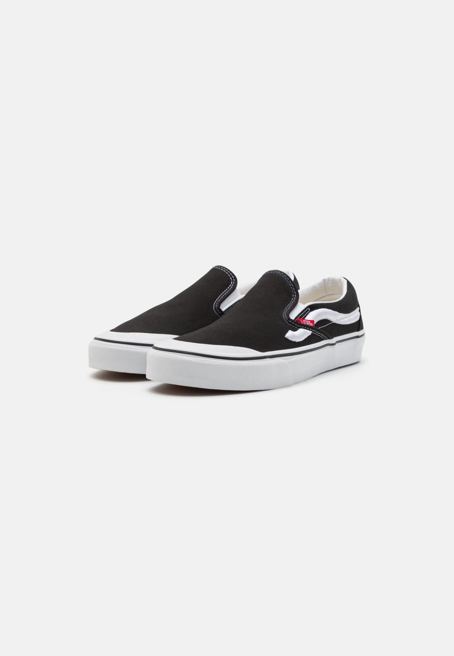Vans Classic Slip-On Unisex - Sneakers Laag - Black/True White 2 Vans Classic Slip-On Unisex - Sneakers Laag - Black/True White - Afbeelding 2