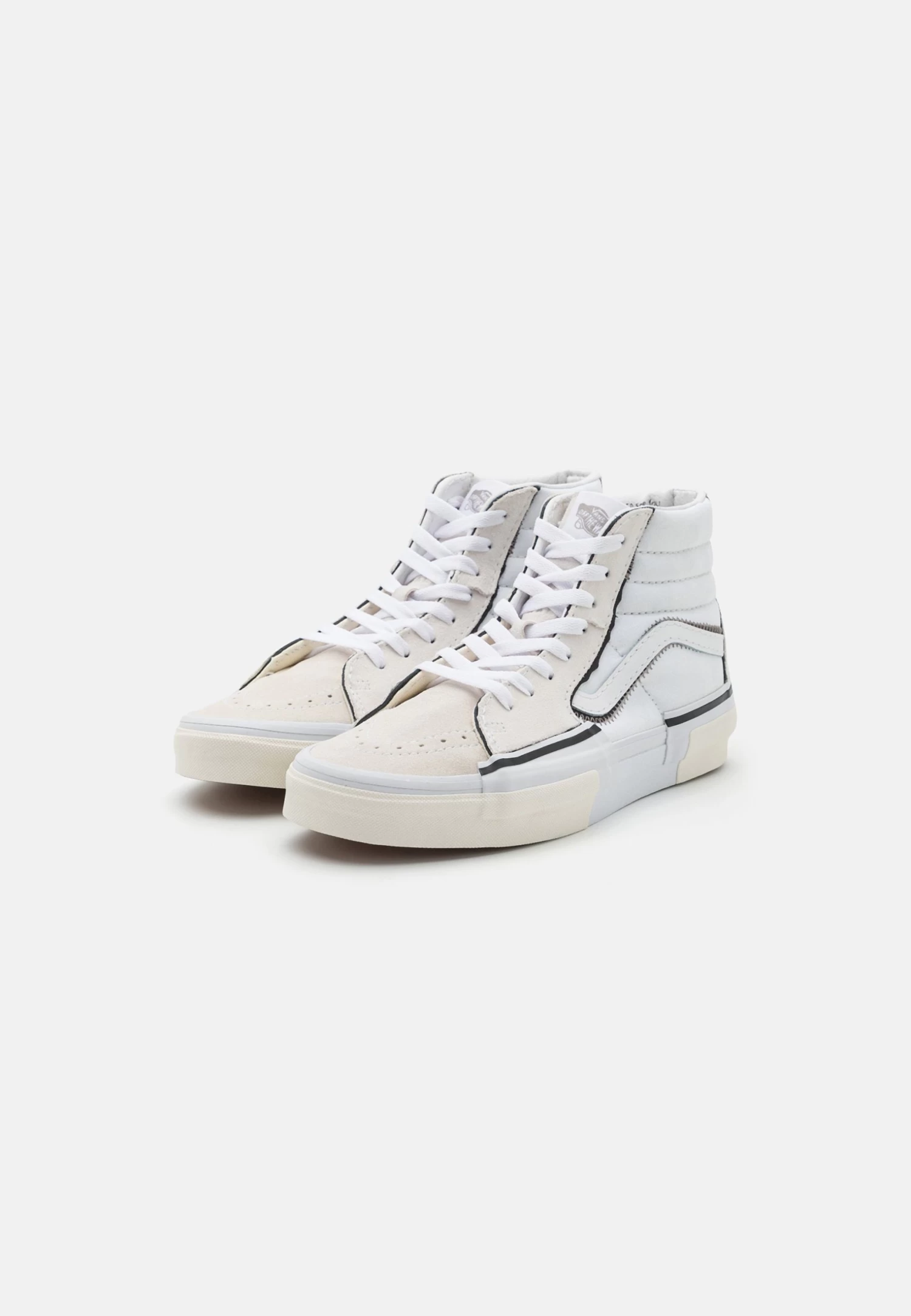 Vans Sk8 Reconstruct Unisex - Sneakers Hoog - True White 2 Vans Sk8 Reconstruct Unisex - Sneakers Hoog - True White - Afbeelding 2