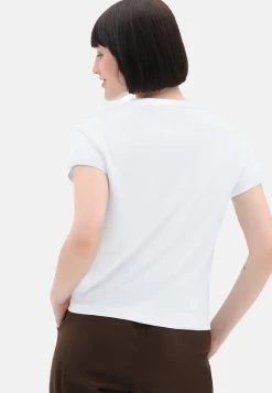 Vans Resort To Nature - T-Shirt Print - White -Kleding Verkoop 89f6213bd40544c792bb821e1e76d7d2