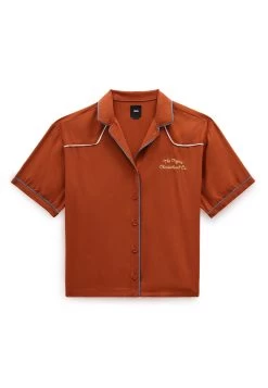 Vans Dusk Downer Ss - Overhemdblouse - Ginger Bread