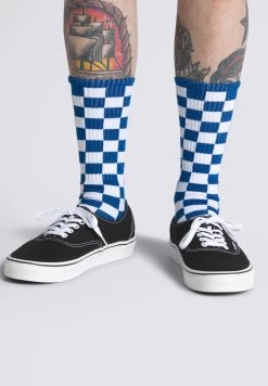 Vans Checkerboard Crew Ii- Sokken - True Blue
