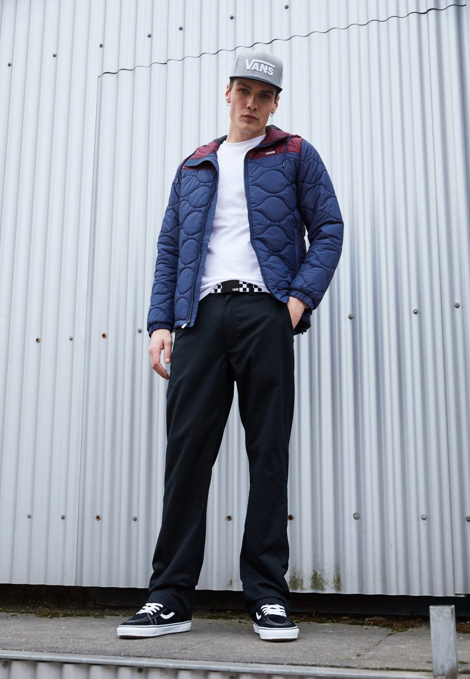 Vans Mn Drop V Ii Snapback - Pet - Heather Grey 2 Vans Mn Drop V Ii Snapback - Pet - Heather Grey - Afbeelding 2