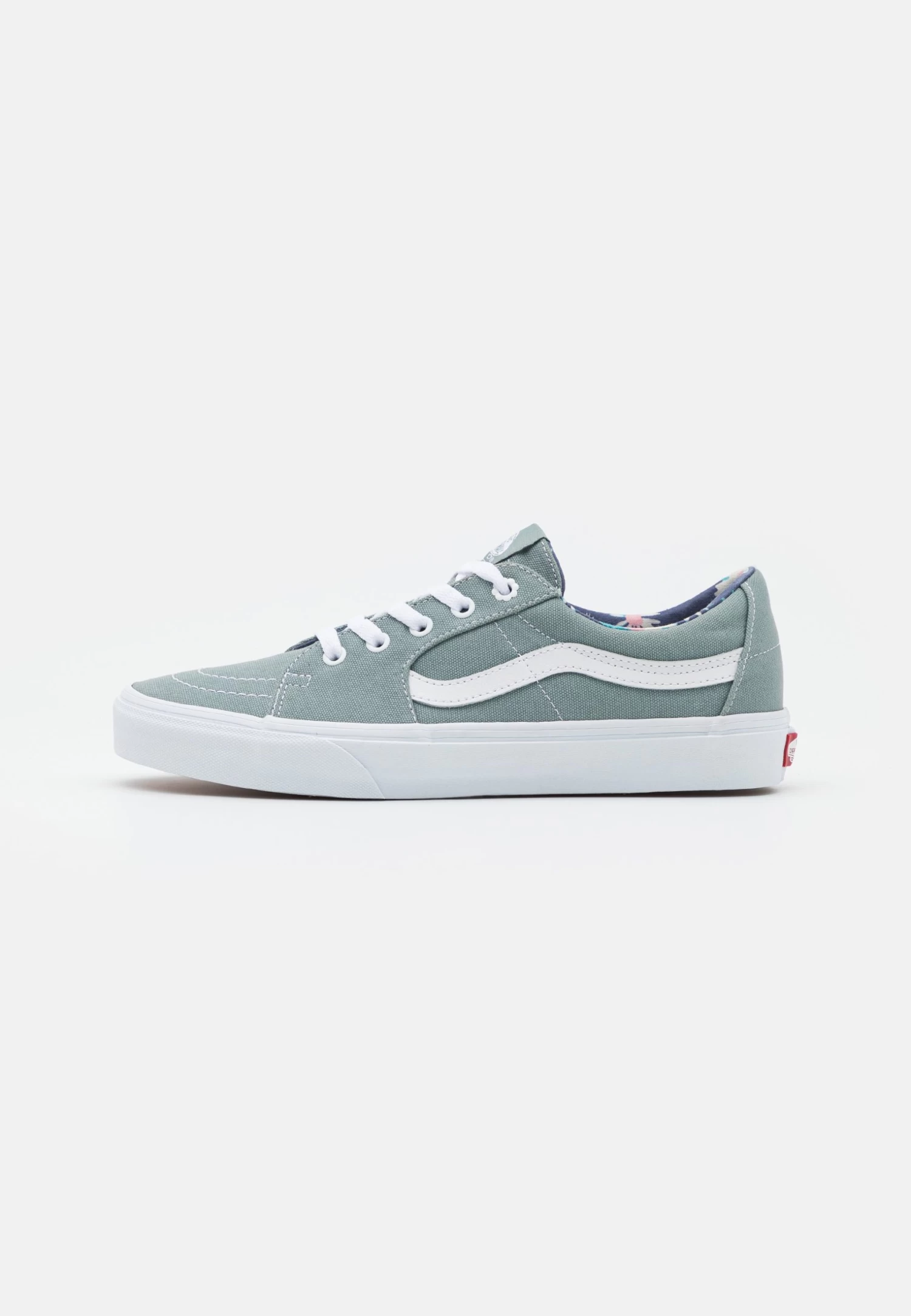 Vans Sk8-Low Unisex - Sneakers Laag - Green Milieu/True White 1 Vans Sk8-Low Unisex - Sneakers Laag - Green Milieu/True White